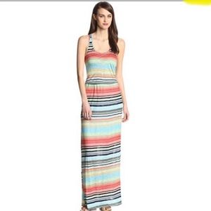 Michael Stars striped maxi dress